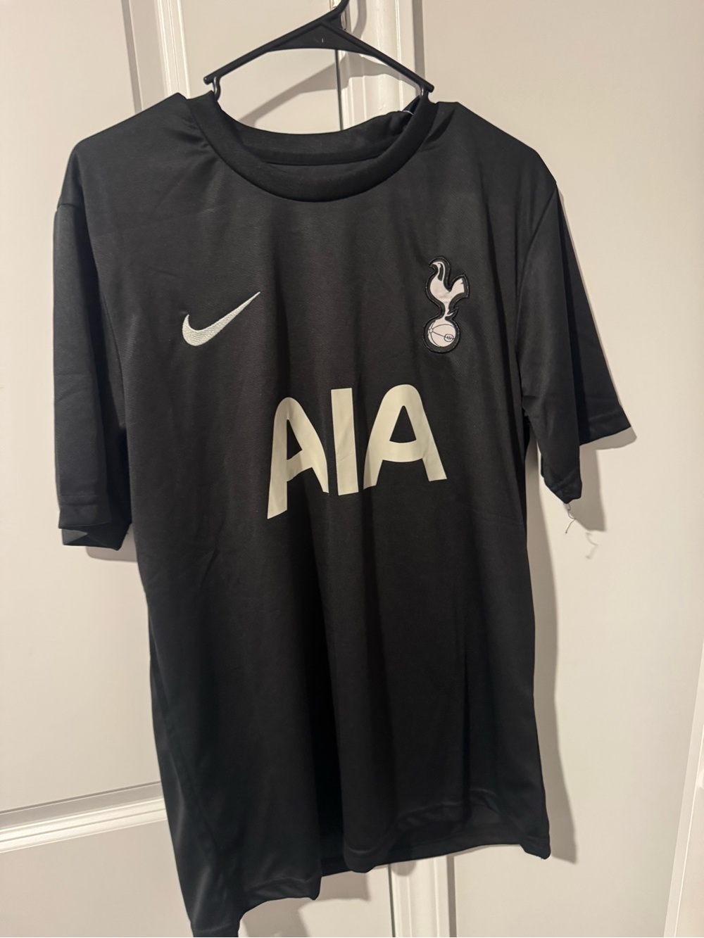 Tottenham Hotspur Black Nike Soccer Jersey Size L